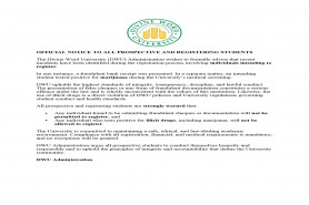 Attention Prospective 