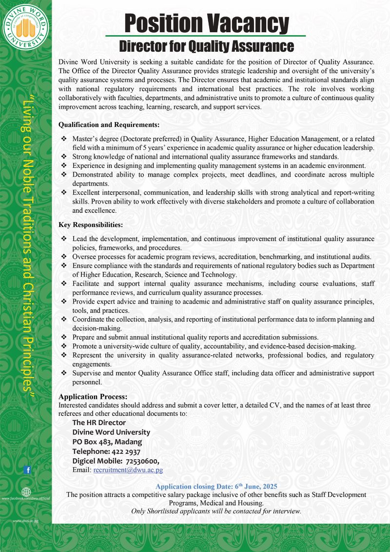 13 May DQA Advert updated 130525 resized