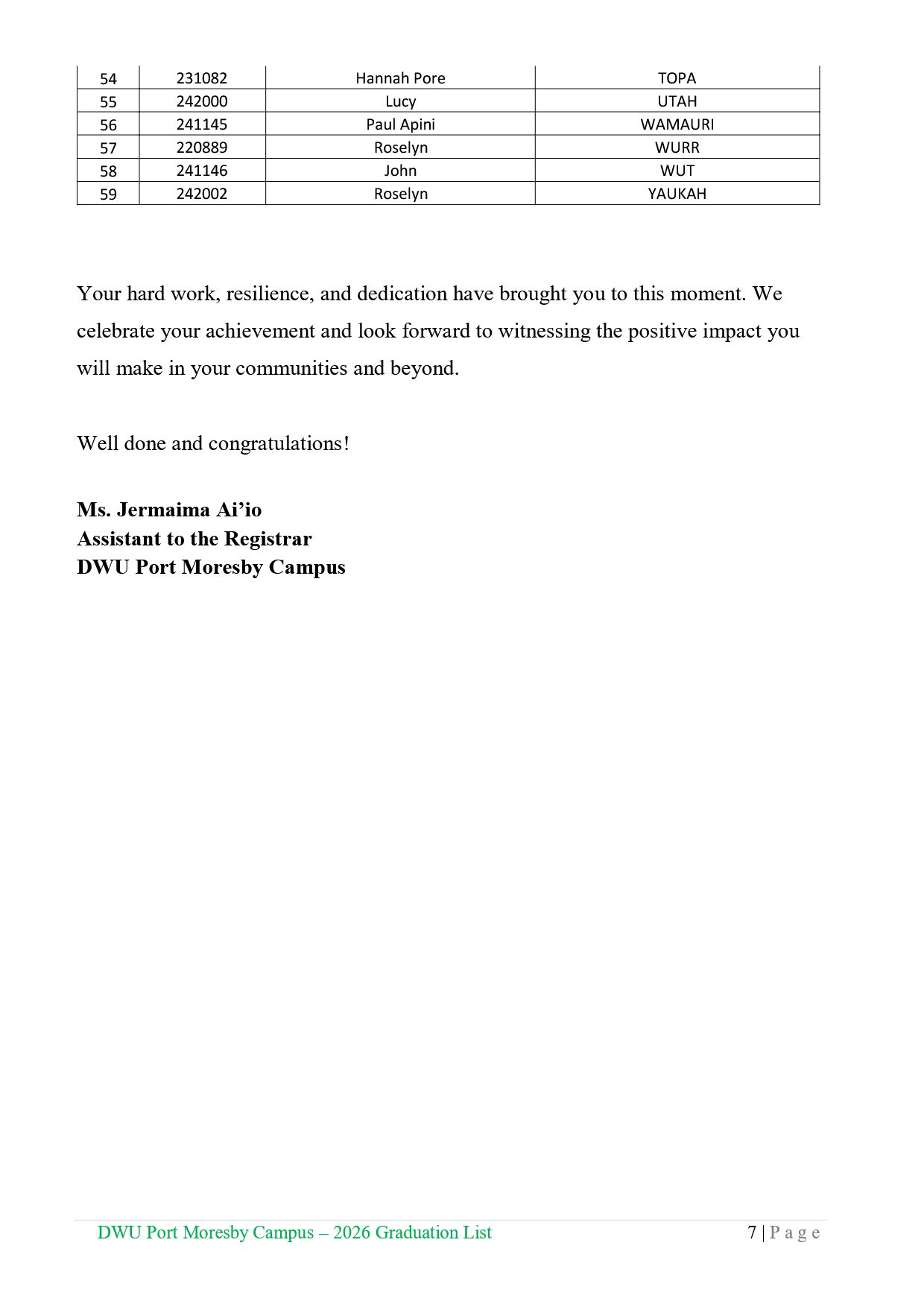 Graduation Notice 2026 7