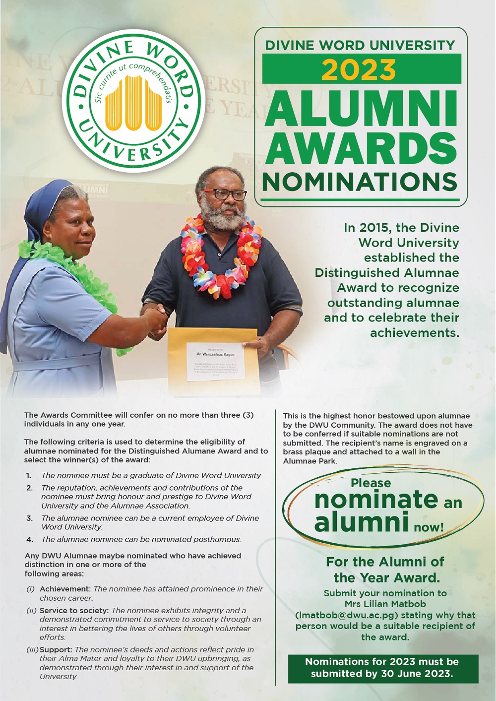 2023 Alumni Awards Nomination Flyer Final 01 003