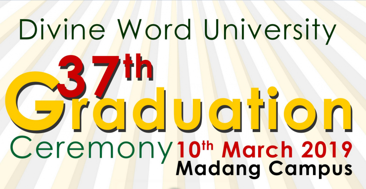 Graduation list for 10 March 2019 ceremony